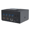 WAVLINK UG76PD2 Dual HD Universal Docking Station - 1