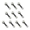 10pcs 35mm 3 In 1 Screw Connector Furniture Link Fixer Fastener - 1