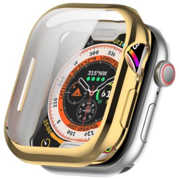 Apple Watch Series 10 46mm Gold Plating TPU Watch Case - 1