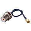 50cm SMA Male to SO239 UHF Female Coaxial RF Cable RG174 - Coax Connector - 2