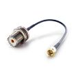 30cm SMA Male to SO239 UHF Female Coaxial RF Cable RG174 - Coaxial Connector - 5