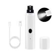 Pet Nail Grinder with LED Light - 2nd Gen White - 1