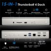 WAVLINK UTD41 PRO Thunderbolt 4 Docking Station EU Plug - 3