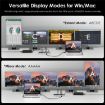 WAVLINK UTD41 PRO Thunderbolt 4 Docking Station - 15-in-1 - US Plug - 6