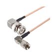 30cm CC4 Male To BNC Male Elbow Connector Cable RG179 RF Coaxial Cable - 1