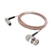 30cm CC4 Male To BNC Male Elbow Connector Cable RG179 RF Coaxial Cable - 2