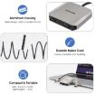WAVLINK UHP510 Pro 87W PD Charging USB C to Dual HD Converter Adapter - 7