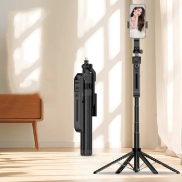 1.8m Smart Face Tracking Selfie Stick Tripod with Remote Control - 1