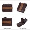 Baellerry D5111 Retro Multi-card Slot Zipper Short Wallet (Coffee) - 2