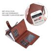 Baellerry D5113 RFID Anti-theft Short Wallet (Dark Brown) - 5