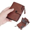 Baellerry D5113 RFID Anti-theft Short Wallet (Dark Brown) - 7