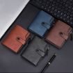 Baellerry D5113 RFID Anti-theft Short Wallet Coin Purse Blue - 8