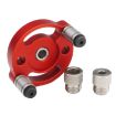 Woodworking Drill Locator Self Centering Dowelling Jig + 3-10mm Drill Bit - 6