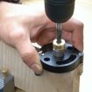 Woodworking Drill Locator Self Centering Dowelling Jig + 3-10mm Drill Bit - 7