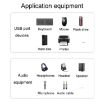 JINGHUA N800 Sound Card for Computer Docking Station - Type-C Interface - 4