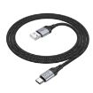 hoco X102 USB to USB-C/Type-C Charging Cable, 1m (Black) - 6