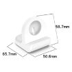 Google Pixel Watch 3 41/45mm Silicone Charging Holder with Cable - 4