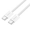 hoco X104 USB-C to USB-C 60W Charging Cable, 2m - Black - 3