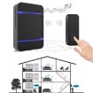 Waterproof Wireless Doorbell Set - 2 Receivers & Transmitters - US Plug - 5