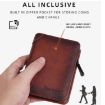 Baellerry DR113 RFID Anti-Theft Short Wallet (Dark Brown) - 5