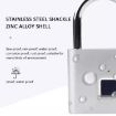 Locstar C85 Smart Fingerprint Rechargeable Padlock - Matte Silver - 4