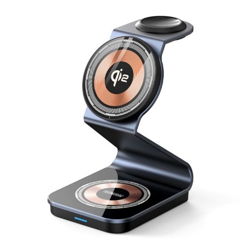 DUZZONA W21 Qi2 15W 3 in 1 Magnetic Wireless Charger Stand - 1