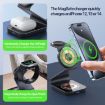 DUZZONA W21 Qi2 15W 3 in 1 Magnetic Wireless Charger Stand - 3