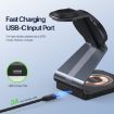 DUZZONA W21 Qi2 15W 3 in 1 Magnetic Wireless Charger Stand - 8