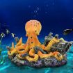 Octopus Fish Tank Decoration Ornament - Aquarium Aquascape - 4