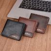 Baellerry D2405 Retro Men Short Wallet (Brown) - 8