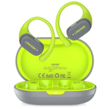 Langsdom TS19 Ear-mounted ENC Noise Reduction Wireless Bluetooth Earphone - 1