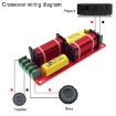 WEAH-2503 High/Low 2-Way Speaker Crossover Divider - Yellow Capacitor - 3