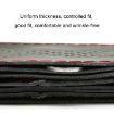 38cm Cowhide Steering Wheel Cover - Coffee - 5