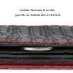 38cm Cowhide Hand-sewn Steering Wheel Cover - Coffee - 4