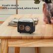 Mini Retro Card USB Flash Drive FM Radio Bluetooth Speaker - 7