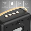 Mini Retro Card USB Flash Drive FM Radio Wireless Bluetooth Speaker Green - 4