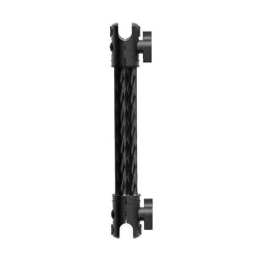 Carbon Fiber Car Phone Mount Extension Arm Double Jointed Swivel Adjustment Connecting Rod - 1