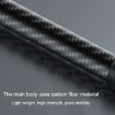 Carbon Fiber Car Phone Mount Extension Arm Double Jointed Swivel Adjustment Connecting Rod - 6