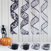 Halloween Decoration DIY Bow Ribbon - Black Skeleton - 2m - 6