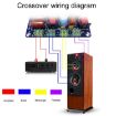 3-Way Audio Crossover Speaker Divider for Home Cinema - 3