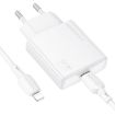 BOROFONE BN23 PD 20W Type-C Charger with 1m Type-C to 8 Pin Cable Set - 2