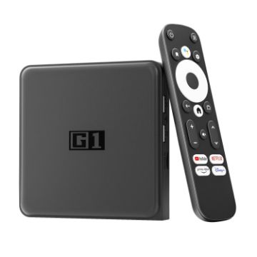 G1 Cortex-A55 Android 11 Quad-core CPU 4K HD Set-top Box with Remote Control - 1
