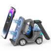 T20S 3-In-1 15W Small Forklift Wireless Charger - White - 3