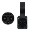 Electric Vehicle Charging Pile Wire Fixing Bracket - Black - 2