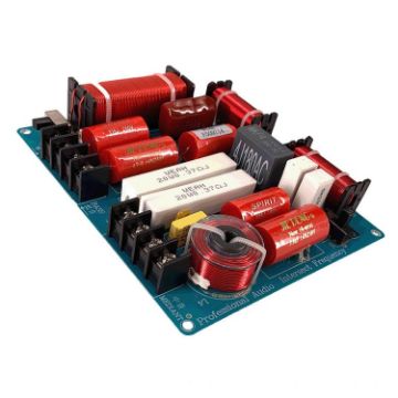 3509A 3-Way Audio Crossover Speaker Divider - B Model Red - 1