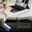 JOYROOM S-A50 Fast Charging Data Cable, USB-A to Type-C, 1.2m - Dark Gray - 4
