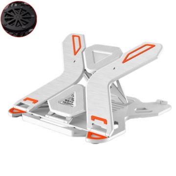 ICE COOREL E5 Laptop Cooling Bracket with Mobile Phone Holder White - 1