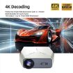 AUN A004 Pro 1080P 9000Lumen Android 9.0 Portable LCD Projector - 7