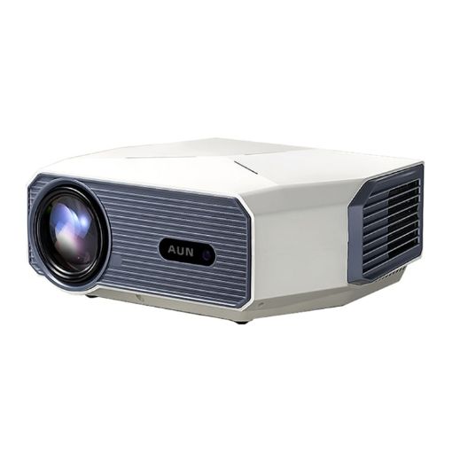 AUN A004 Pro 1080P 9000Lumen Android 9.0 Portable LCD Projector - 1