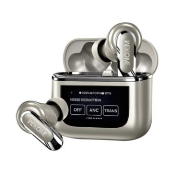 WK Beluga S9 True Wireless Noise Reduction Bluetooth Earphone (Gold) - 1